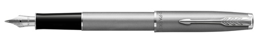 [1402244] Vulpen Parker Sonnet Essential sandblasted stainless steel lacquer CT medium