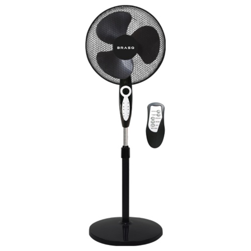[1402373] Statiefventilator BRASQ met remote Ø 40cm zwart