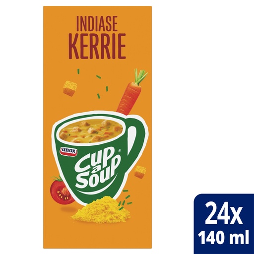 [1402480] Cup-a-Soup Unox Indiase kerrie 24x140ml