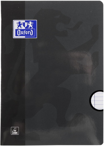 [011492] Schrift Oxford School A4 lijn 72 pagina's 80gr zwart