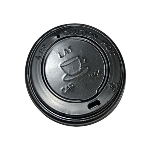 [1403980] Bekerdeksel IEZZY Ø63 mm 100 stuks zwart