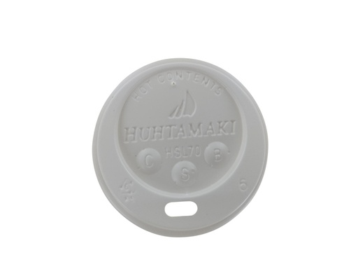 [1403982] Bekerdeksel IEZZY Ø70mm plastic 100 stuks