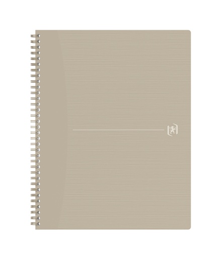 [1404264] Spiraalblok Oxford Origin A4+ lijn 140 pagina's 80gr zand