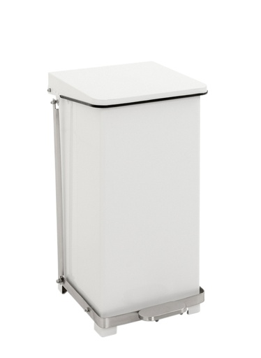 [1405191] Afvalbak Vepa Bins pedaalemmer Industrieel 45 liter wit