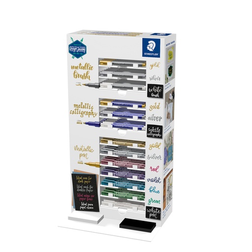[1405693] Schrijfwaren Staedtler metallic assorti 130 stuks