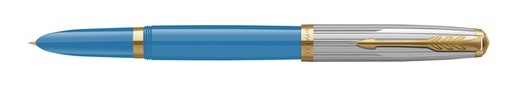 [1406072] Vulpen Parker 51 Premium turquoise GT fijn
