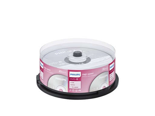[1406238] DVD-R Philips 4.7GB 16x SP 25 stuks