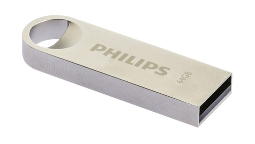 [1406240] USB stick 2.0 Philips Moon USB-A 64GB zilver