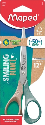 [1406886] Schaar Maped Smiling Planet linkshandig16cm