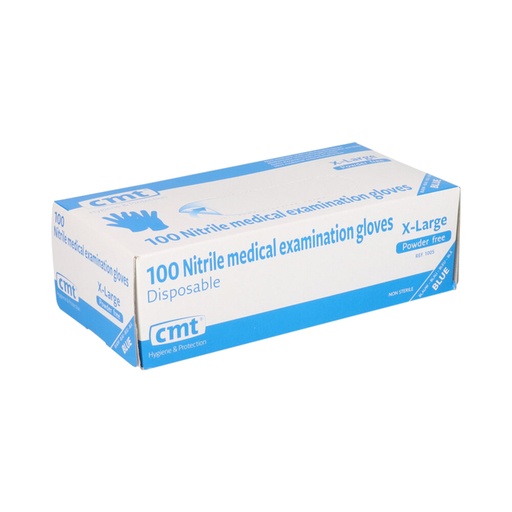 [1406950] Handschoen CMT XL nitril blauw 100 stuks