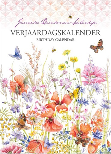 [1407072] Verjaardagskalender Janneke Brinkman Klaprozen