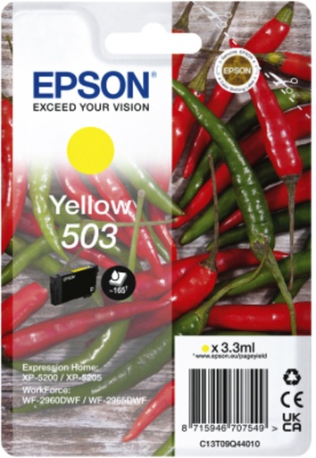 [1407647] Inktcartridge Epson 503 T09Q44 geel