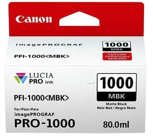 [1418943] Inktcartridge Canon PFI-1000 mat zwart