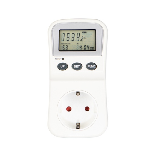 [1419954] Energiekostenmeter Hama digitaal voor in stopcontact met lcd display,