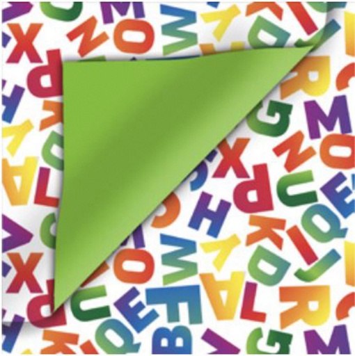 [1420220] Tijdschriftenzak Special Wrap 25x4x34cm letters seal à 100 stuks