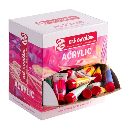 [1420282] Acrylverf Talens Art Creation Caribbean 12ml dispenser 100 stuks assorti
