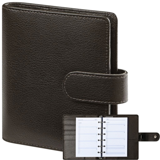 [336137] Organizer Kalpa Pocket inclusief agenda 2025-2026 7dagen/2pagina's keta bruin