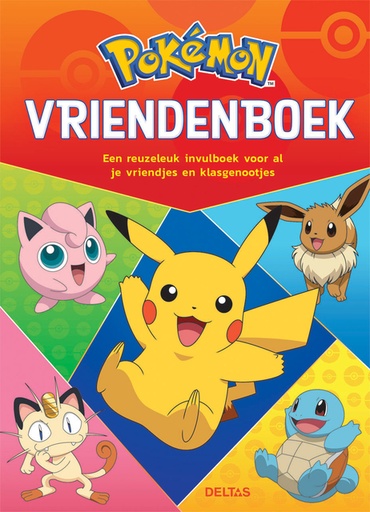 [1421053] Vriendenboek Deltas Pokémon
