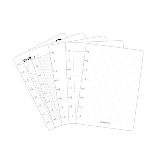 [1421057] Uitbreidingsset Correctbook A5 mix 5 bladen
