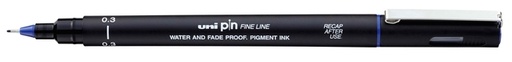 [1421113] Fineliner Uni-ball Pin 0.3mm blauw