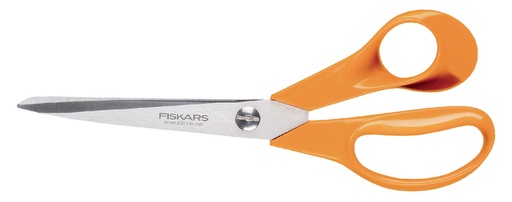 [337091] Schaar Fiskars Classic universeel 21cm oranje