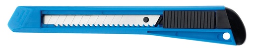 [337140] Snijmes Westcott Office 9mm met schuifsluiting blauw