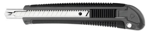 [337142] Snijmes Westcott professional 9mm met schuifsluiting grijs/zwart
