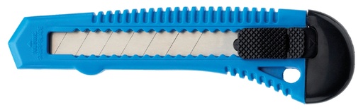 [337143] Snijmes Westcott Office 18mm met schuifsluiting blauw