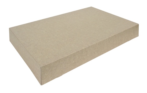 [1422749] Cateringdoos IEZZY 55cm plasticvrij bruin 10 stuks