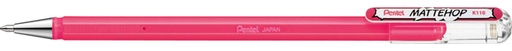 [1423002] Gelschrijver Pentel K110 Mattehop medium roz