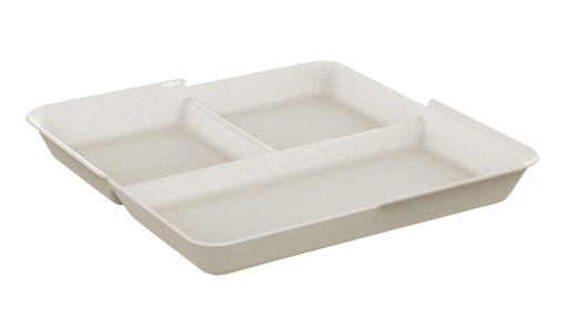 [1423083] Bord Circulware Circulplate 1100ml 3-vaks herbruikbaar 12 stuks