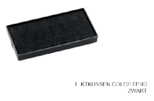 [351032] Stempelkussen Colop E/40 zwart