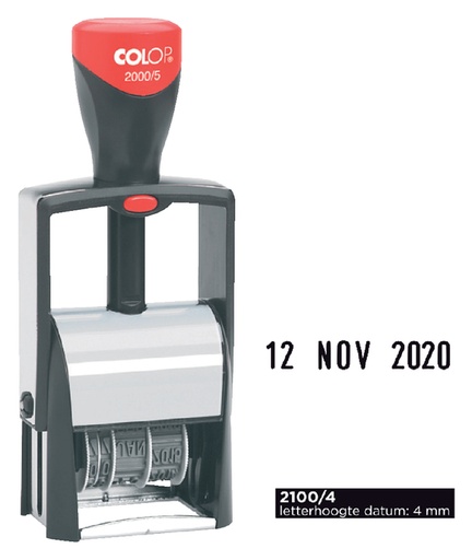 [351047] Datumstempel Colop Heavy Duty 2100/4 Classic Line Nederlands