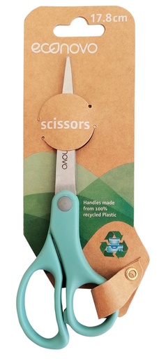 [1429624] Schaar Econovo 18cm blauw blister à 1 stuk
