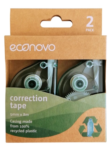[1429626] Correctieroller Econovo 5mmx8m blister à 2 stuks
