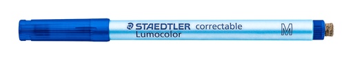 [1431200] Viltstift Staedtler Lumocolor 305 non permanent correctable M blauw
