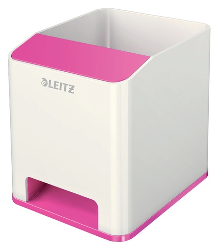 [390523] Pennenhouder Leitz WOW wit/roze