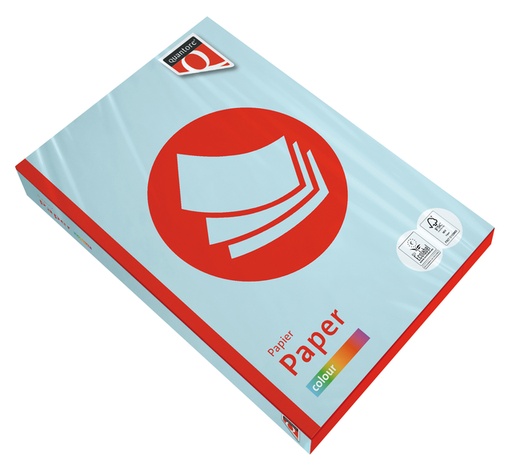 [129253] Kopieerpapier Quantore Colour A4 80gr lichtblauw 500 vel