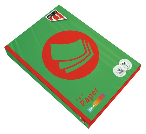 [129274] Kopieerpapier Quantore Colour A4 80gr grasgroen 500 vel