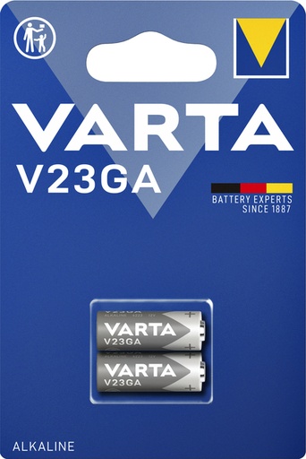 [413871] Batterij Varta V23GA alkaline blister à 2stuk