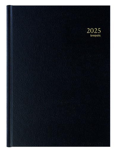 [900018] Agenda 2026 Brepols Bremax Santex A4 1dag/1pagina 4 kolommen zwart