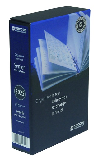 [900078] Agendavulling 2027 Succes Senior 7dagen/2pagina's
