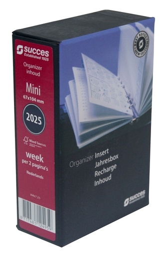 [900082] Agendavulling 2026 Succes Mini 7dagen/2pagina's