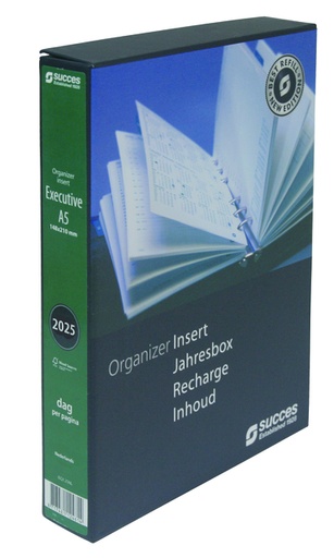 [900083] Agendavulling 2027 Succes Executive A5 1dag/1pagina