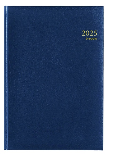 [900163] Agenda 2026 Brepols Omega Lima 7dagen/2pagina's blauw