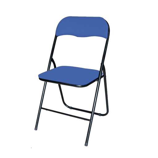 [1433920] Klapstoel BRASQ FC100 blauw-zwart            