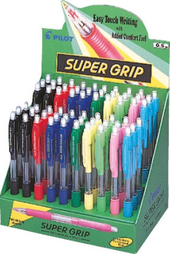 [1407462] Vulpotlood PILOT Supergrip HB 0.5mm assorti