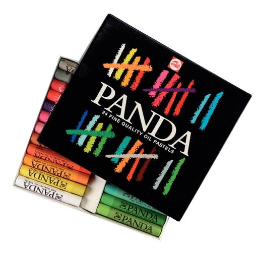 [1434215] Oliepastel Talens Panda set à 24 kleuren