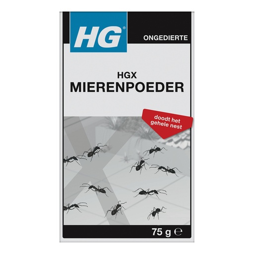 [1434309] Mierenpoeder HG HGX buiten 75gram