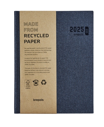 [900021] Agenda 2026 Brepols Ecotiming Kazar 7dagen/2pagina's assorti